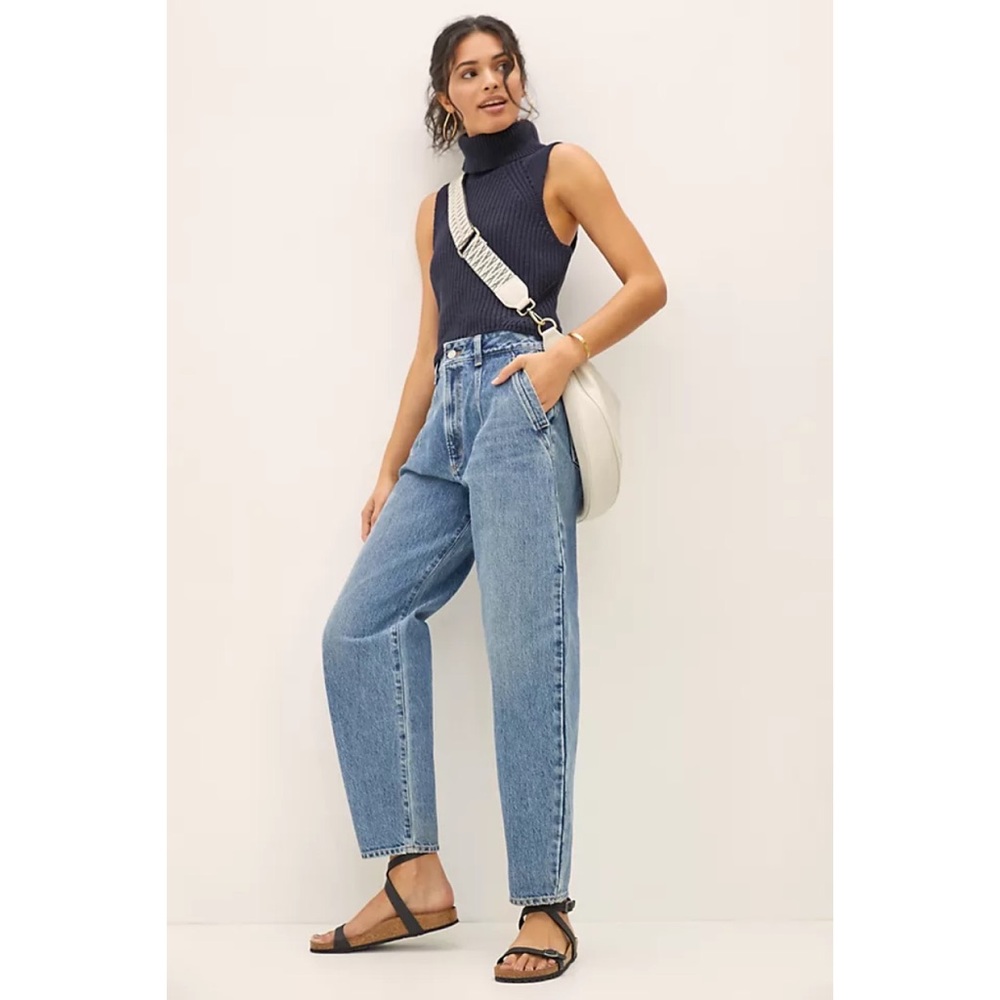 AGOLDE Darted Balloon Baggy Tapered Jeans - Picture 10 of 11